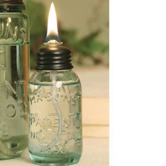 Other - Mini Mason Jar Oil Lamp
